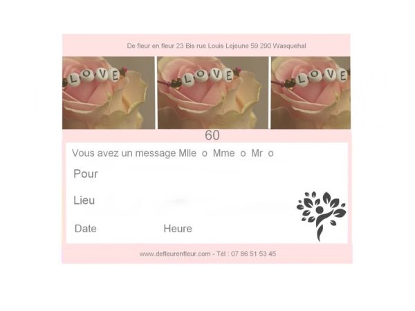 Coussinmessage